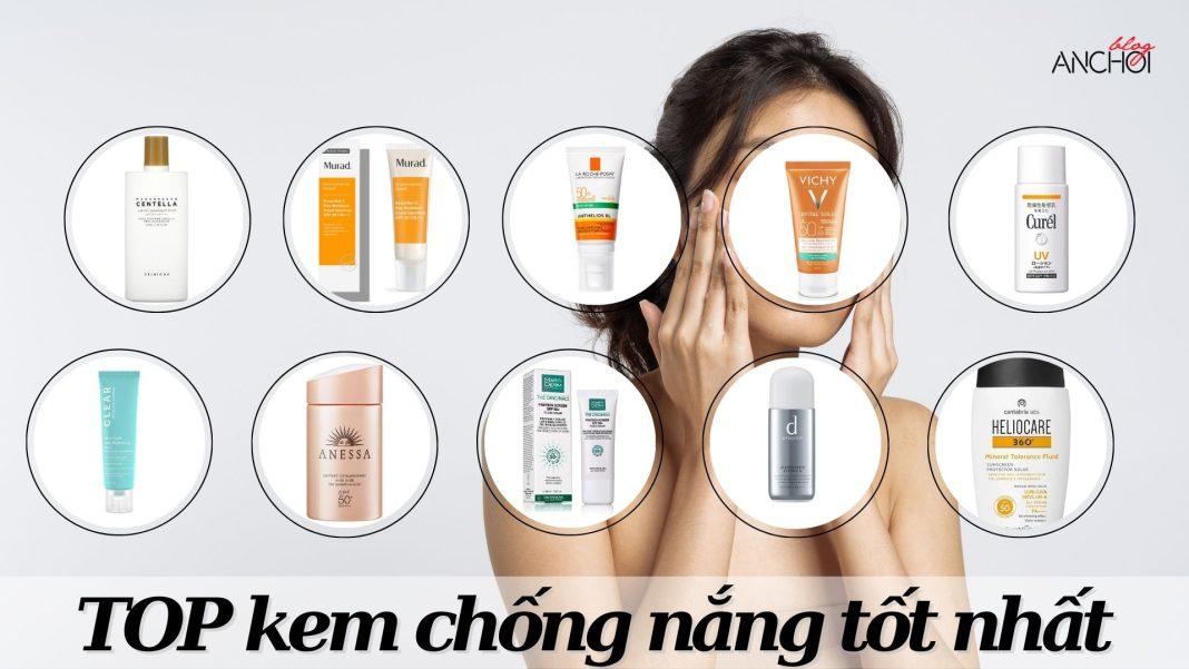 TOP 10 kem chống nắng tốt nhất dành cho từng loại da khác nhau (Nguồn: Internet)