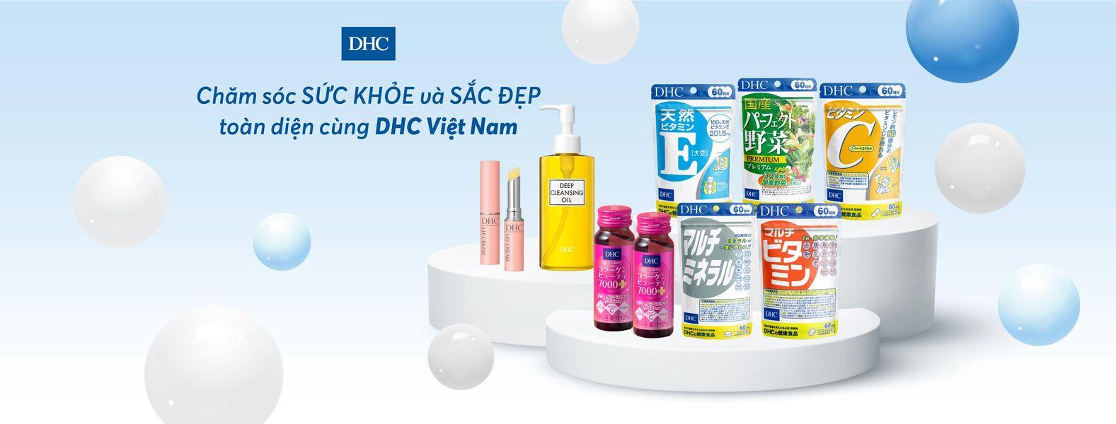Thương hiệu DHC nổi tiếng với các sản phẩm chất lượng mà giá cả hợp lý