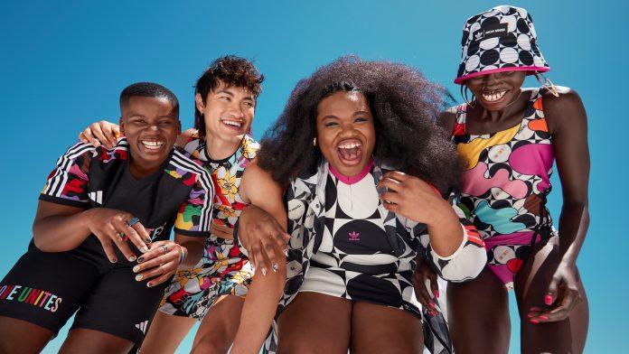 Nhằm hưởng ứng Tháng Tự hào, adidas đã bắt tay cùng Rich Mnisi - nhà thiết kế thuộc cộng đồng LGBTQIA+ để ra mắt một bộ sưu tập mang tên “Pride 2023: Let Love Be Your Legacy” (Ảnh: Internet)