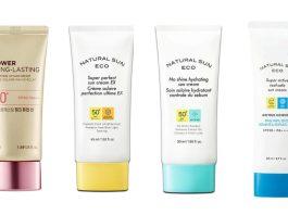 6 kem chống nắng The Face Shop (Ảnh: Internet)