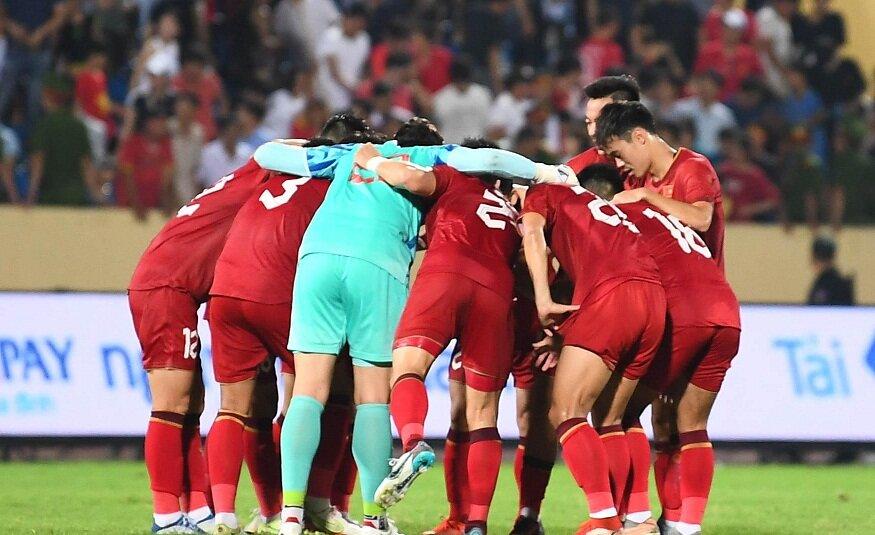 Trước mắt Vòng loại World Cup 2026 và Asian Cup, ĐT Việt Nam đang tích cực chuẩn bị bằng việc đá thêm trận giao hữu với đối thủ Palestine (Ảnh: Internet)