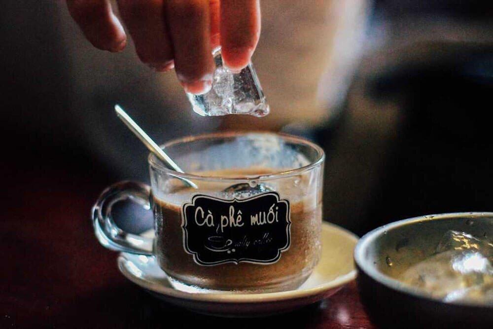 Cà phê muối được biết đến đầu tiên ở Huế. (Ảnh: Internet)