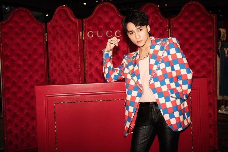 Ngày 12/5 vừa qua, Gucci đã tuyên bố nam ca sĩ Sơn Tùng M-TP chính thức trở thành “Friend of the House” (Ảnh: Internet)