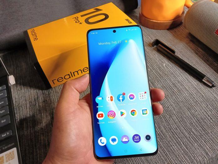 Điện thoại Realme 10 Pro+ (Ảnh: Internet)