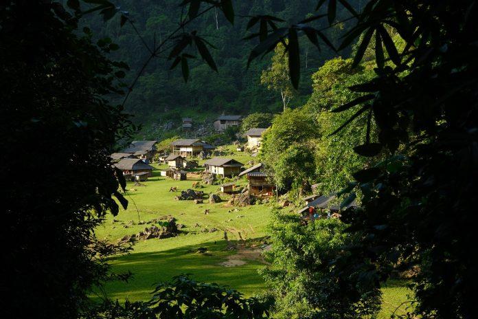 Ngôi làng Hang Táu (Ảnh: Internet)
