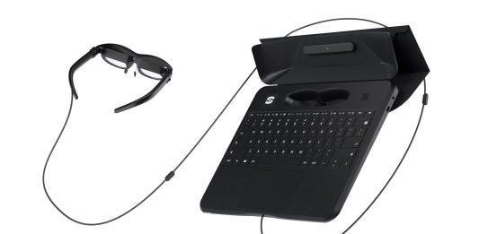 Spacetop – Laptop không sử dụng màn hình vật lý đầu tiên trên thế giới Hình ảnh laptop Spacetop (Ảnh: Internet)