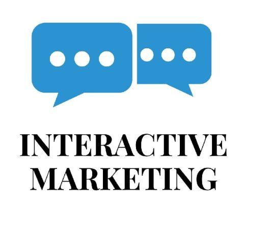 Interactive Marketing (tạm dịch: Tiếp thị tương tác) là cách các doanh nghiệp sử dụng các phương pháp marketing hiện đại nhằm tạo ra các kết nối 1-1, tập trung vào hoạt động của khách hàng