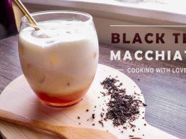 Blacktea Macchiato (Ảnh: Internet)