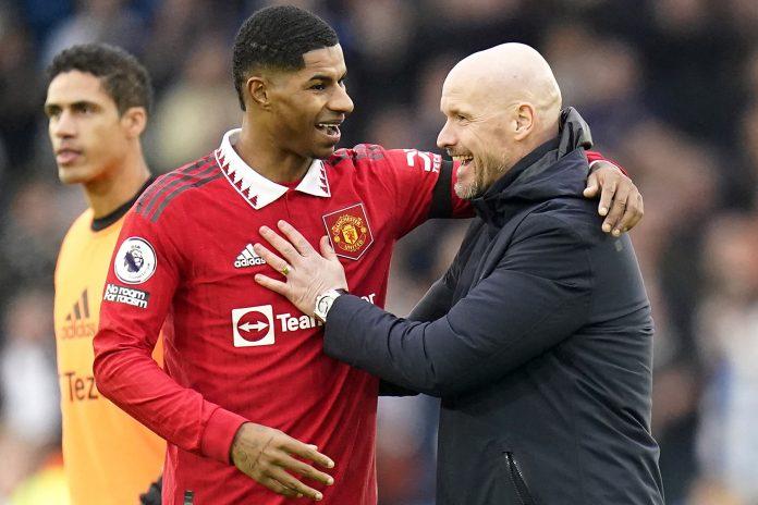 Rashford vẫn chưa ký mới và sẽ thêm bàn tán về tương lai của anh nếu Mbappe rời PSG (Ảnh: Internet)