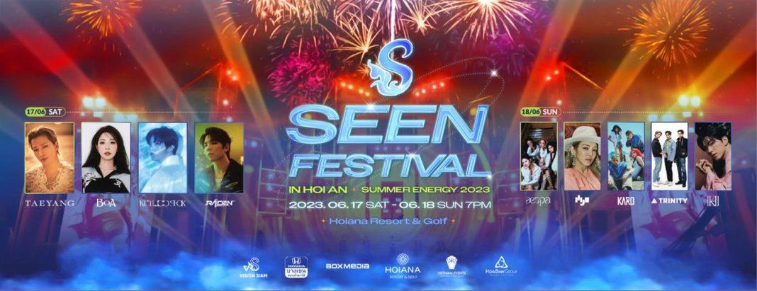 Seen Festival 2023 quy tụ loạt nghệ sĩ Hàn Quốc (Ảnh: Internet)