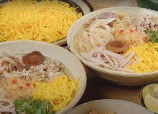 Cách làm bún thang hà nội xưa. (Nguồn: Cook Béo)