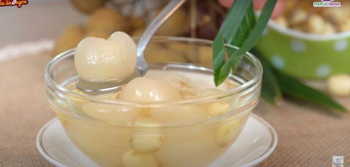 Thành phẩm chè hạt sen long nhãn