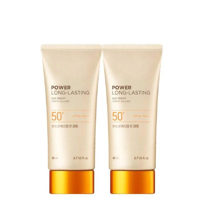 Kem chống nắng The Face Shop Natural Sun Eco Power Long-Lasting Sun Cream SPF50+ PA++++ (Ảnh: Internet)