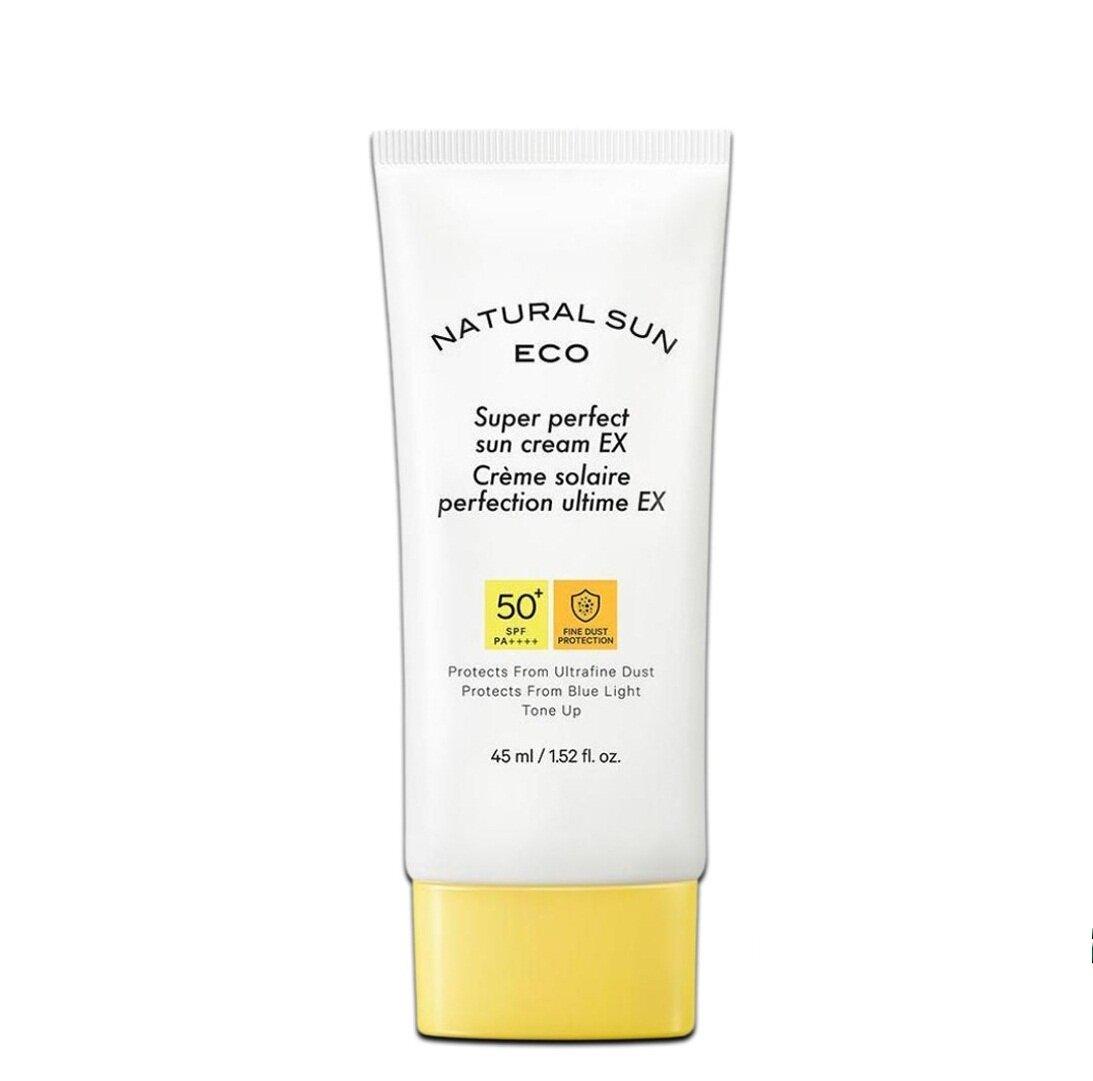 Kem chống nắng The Face Shop Natural Sun Eco Super Perfect Sun Cream Ex SPF50+ PA++++ (Ảnh: Internet)