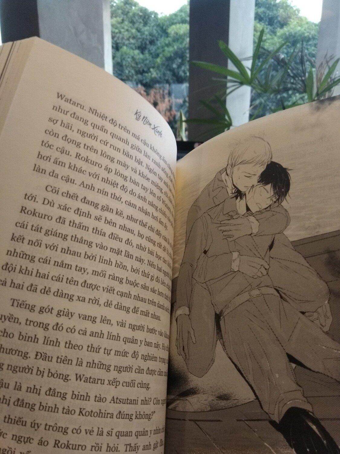Kỷ Niệm Xanh – Câu Chuyện Boy Love Về Hai Trái Tim Gắn Kết Trong Chiến Trận Rực Lửa (nguồn: Internet)