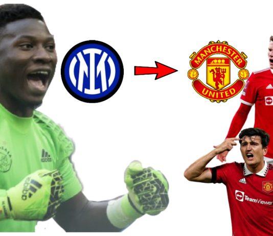Manchester United đạt thỏa thuận với thủ thành Andre Onana – Một số tin đồn chuyển nhượng của Quỷ Đỏ Manchester United đạt thỏa thuạn với Onana