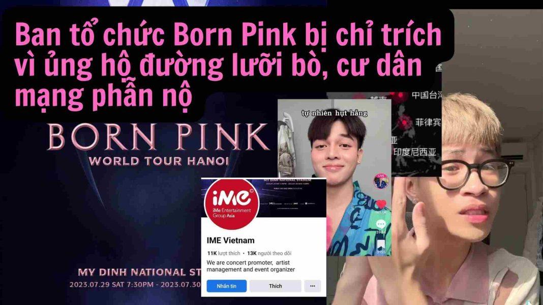 Ban tổ chức Born Pink bị chỉ trích vì ủng hộ đường lưỡi bò, cư dân mạng phẫn nộ