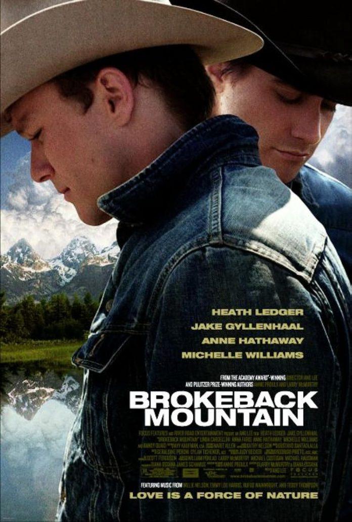 Poster phim Brokeback Mountain (Ảnh: Internet)
