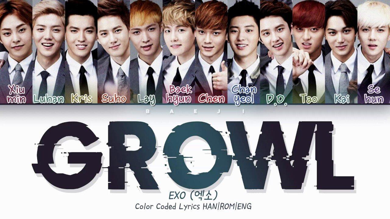 Growl - EXO (Ảnh: Internet)