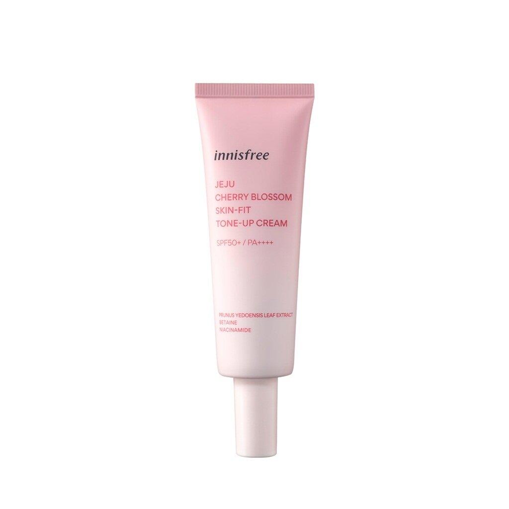 Kem chống nắng Innisfree Cherry Blossom Skin-Fit Tone-up Cream SPF50+ PA++++ (Ảnh: Internet)
