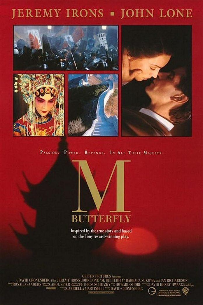 Poster phim M Butterfly (Ảnh: Internet)