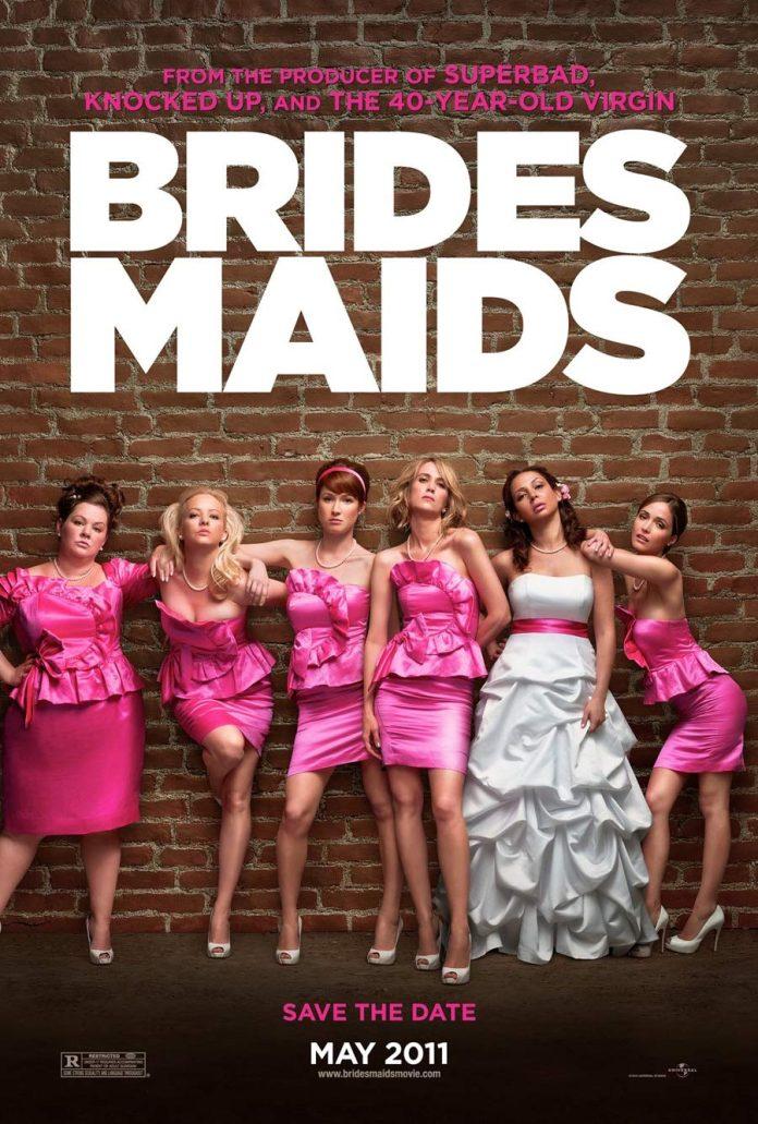 Poster phim Bridesmaids. (Nguồn: Internet)