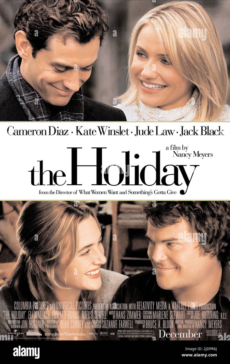 Poster phim The Holiday. (Nguồn: Internet).