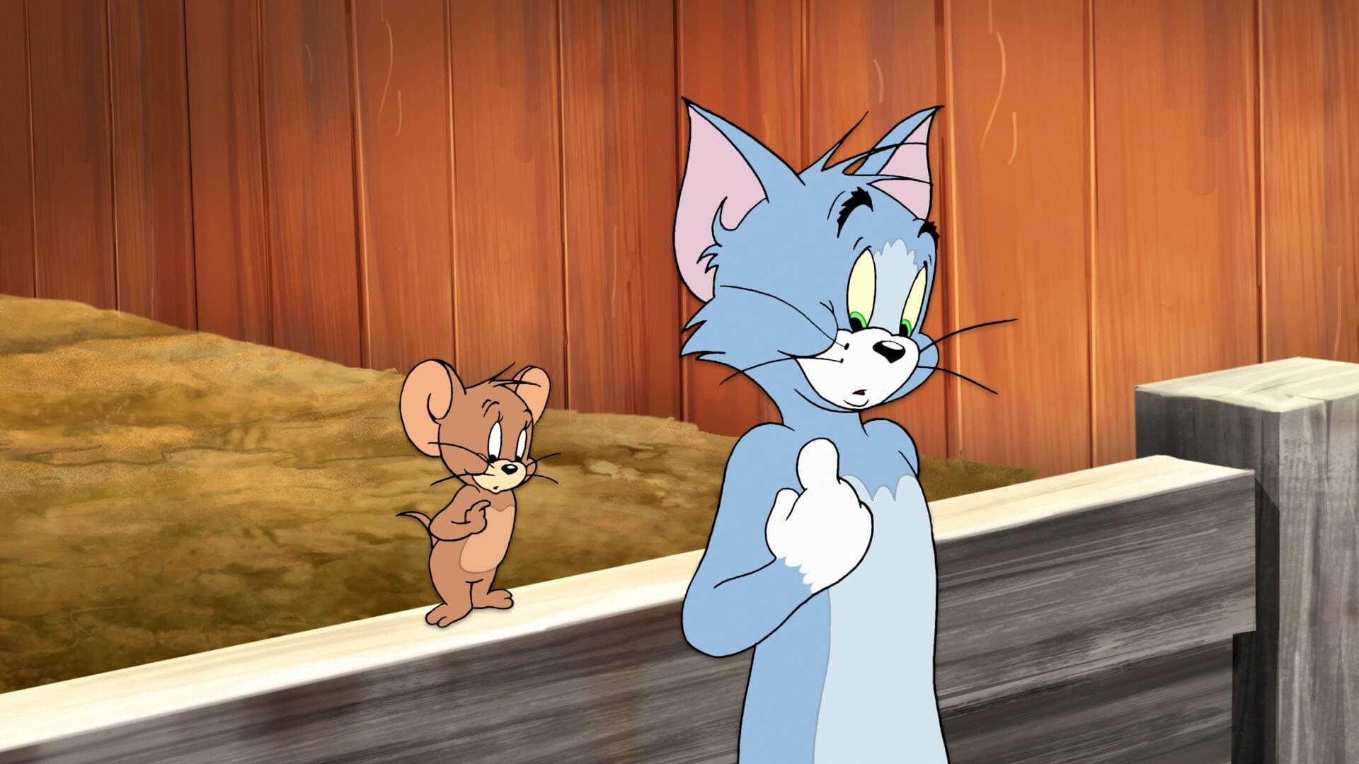 Chú mèo Tom và chuột Jerry hoàn toàn không giao tiếp bằng lời nói. (Nguồn: Internet)