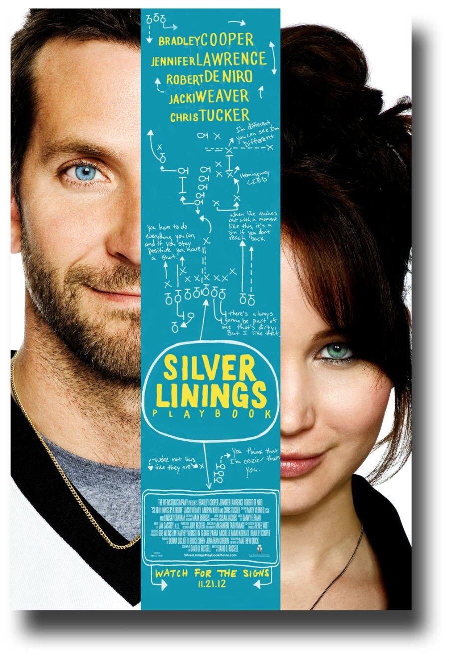 Poster phim Silver Linings Playbook. (Nguồn: Internet)