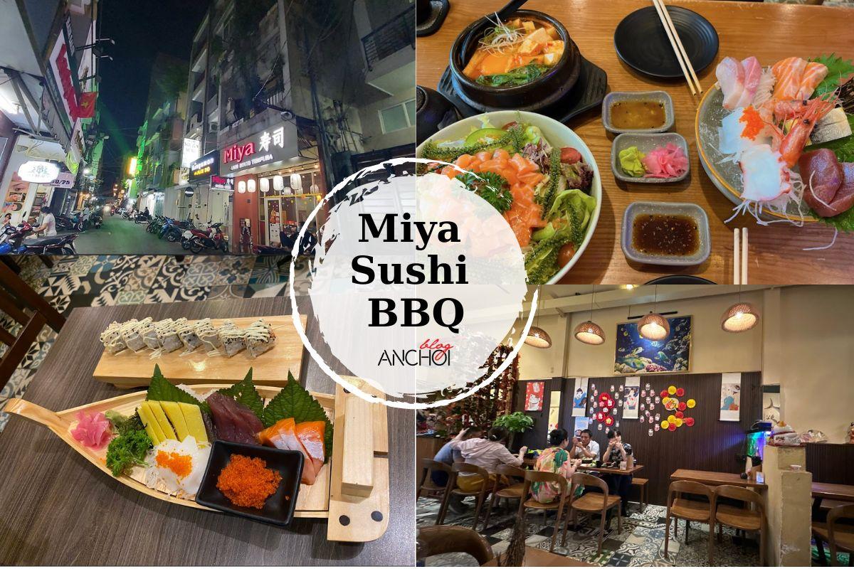 Miya Sushi BBQ Restaurant. (Ảnh: BlogAnChoi)