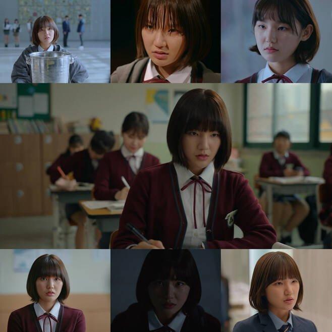 Hye-In là nữ sinh nghèo được đặc cách học ở trường nhà giàu. (Ảnh: Internet)