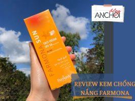 Review kem chống nắng Farmona Sun Face Cream Oil Free: Không chứa dầu, nâng tone tự nhiên cho da