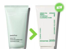 Sữa rửa mặt dưỡng ẩm da innisfree Green Tea Amino Cleansing Foam phiên bản 2023 (Ảnh: Internet)
