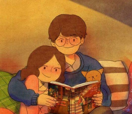 Bộ tranh: Trong tình yêu, điều tuyệt vời nhất đôi khi lại xuất phát từ những điều bình dị nhất