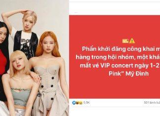 Đã có người bị lừa đảo khi mua lại vé concert BLACKPINK