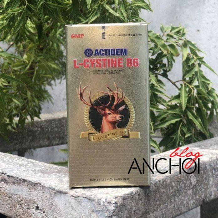 Viên uống Actidem L-Cystine B6 được sản xuất tại Việt Nam (Nguồn: BlogAnChoi)