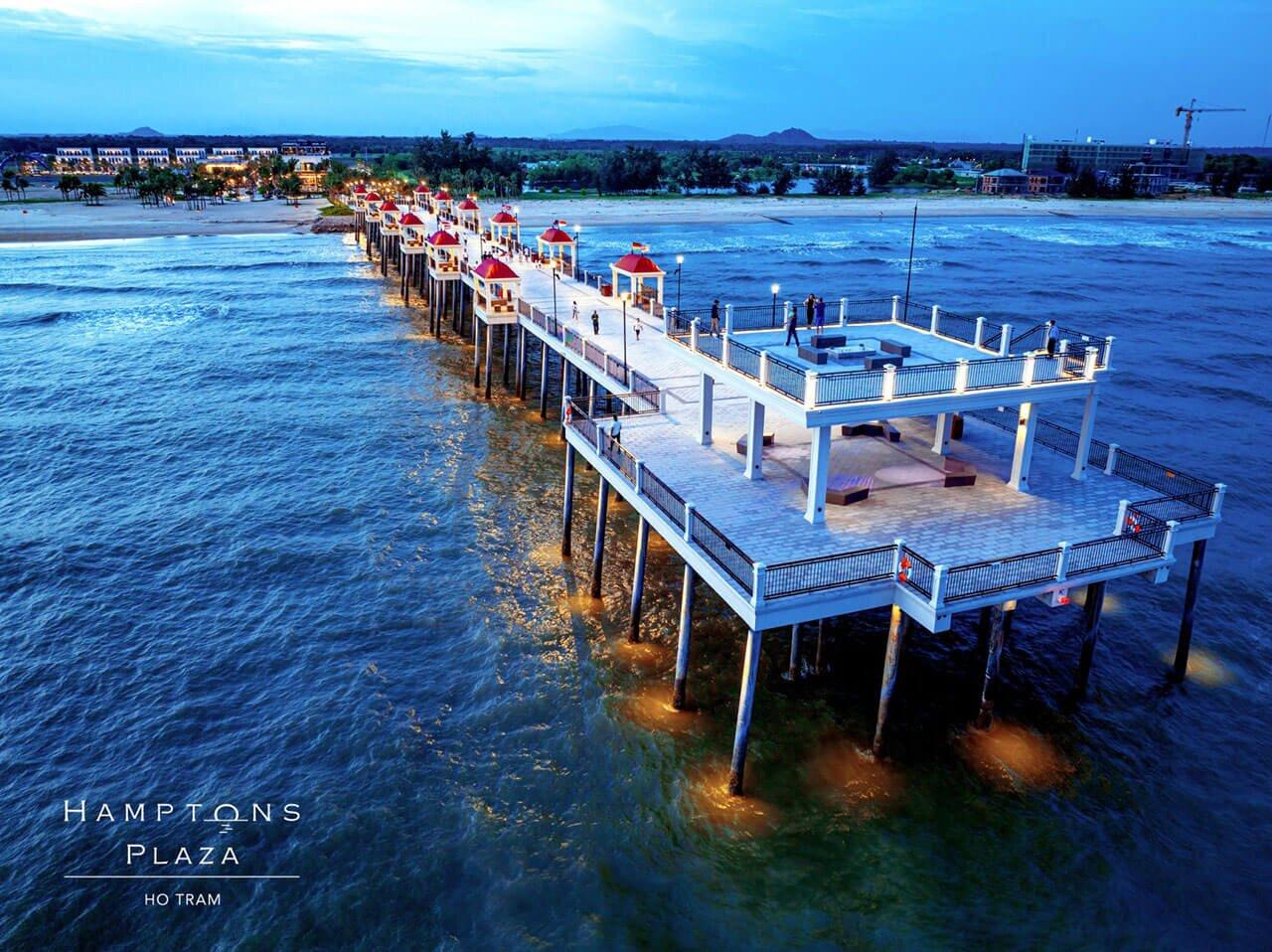 Hamptons Pier (Cầu ngắm biển). Ảnh: Internet