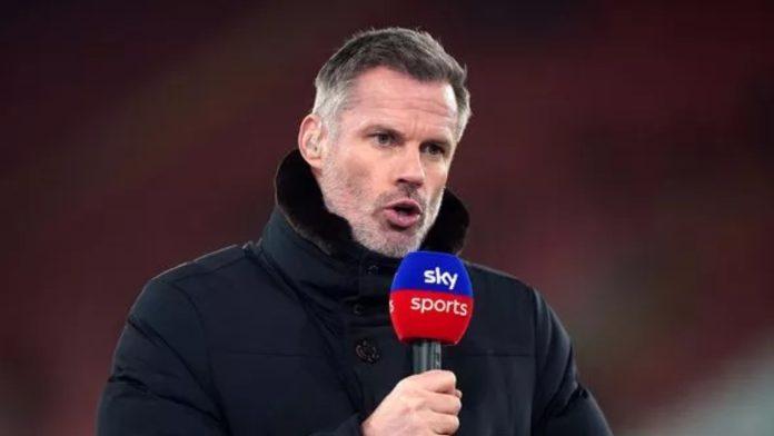 Jamie Carrager - chuyên gia của Sky Sports cũng là cựu cầu thủ Liverpool lên tiếng chia sẻ quan điểm trên mạng xã hội (nguồn ảnh: Internet)