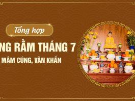Mâm lễ rằm tháng 7 cúng gì? (Ảnh: Internet)