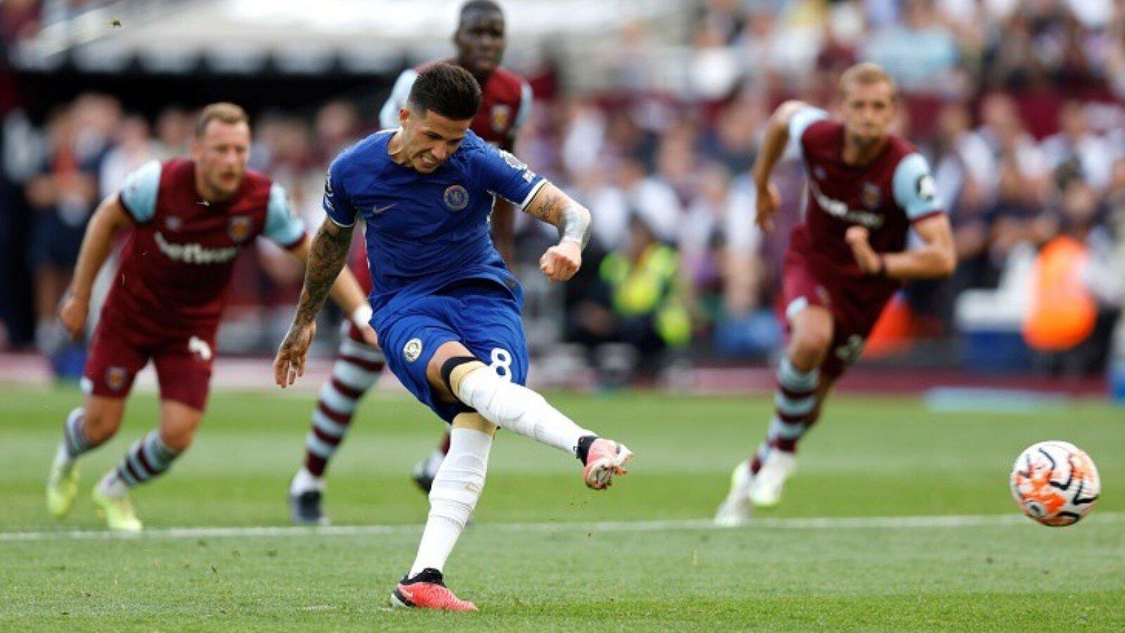 Enzo sút hỏng penalty cho Chelsea (nguồn ảnh: Internet)