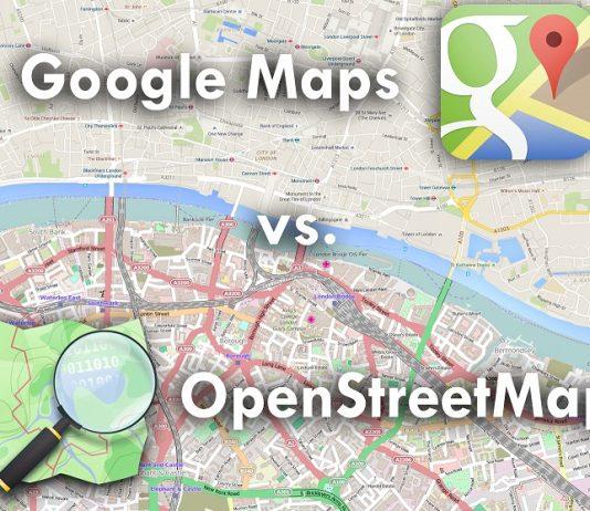 OpenStreetMaps có nhiều điểm khác biệt so với Google Maps (Ảnh: Internet)