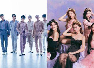 Nhóm nhạc BTS và ITZY (nguồn: internet)
