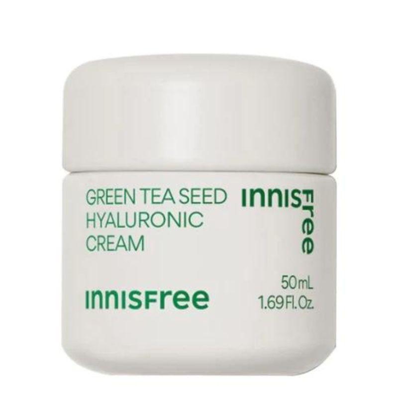 Kem dưỡng ẩm da mặt Innisfree Green Tea Seed Hyaluronic Cream (Nguồn: Internet)
