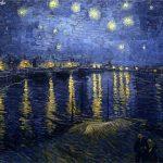 Một bức Đêm Đầy Sao khác của Van Gogh (Ảnh: Internet)
