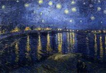 Một bức Đêm Đầy Sao khác của Van Gogh (Ảnh: Internet)