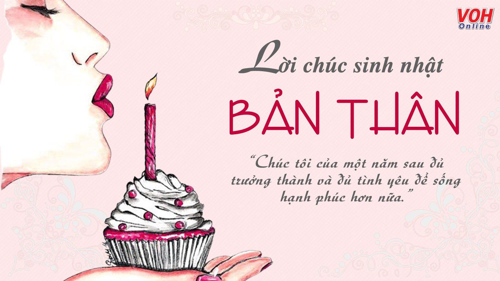 500+ lời chúc sinh nhật bản thân lãng mạn, ý nghĩa, ấn tượng nhất ...