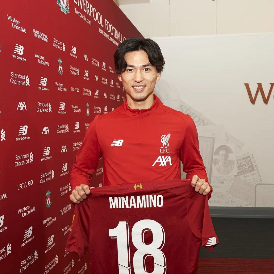 Minamino được HLV Klopp chú ý và đặt bút kí hợp đồng với Liverpool năm 2019 (nguồn ảnh: Internet)