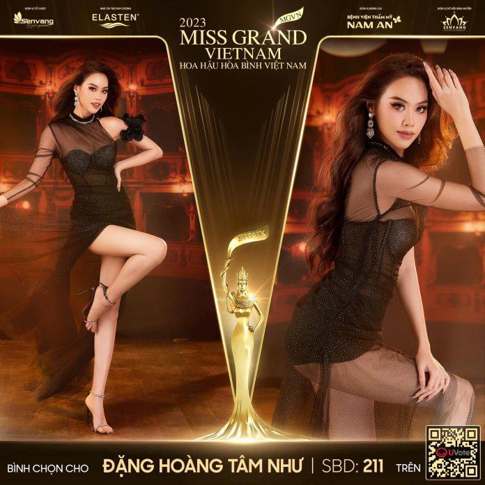 Miss Grand Thừa Thiên Huế - Đặng Hoàng Tâm Như (Nguồn: internet)