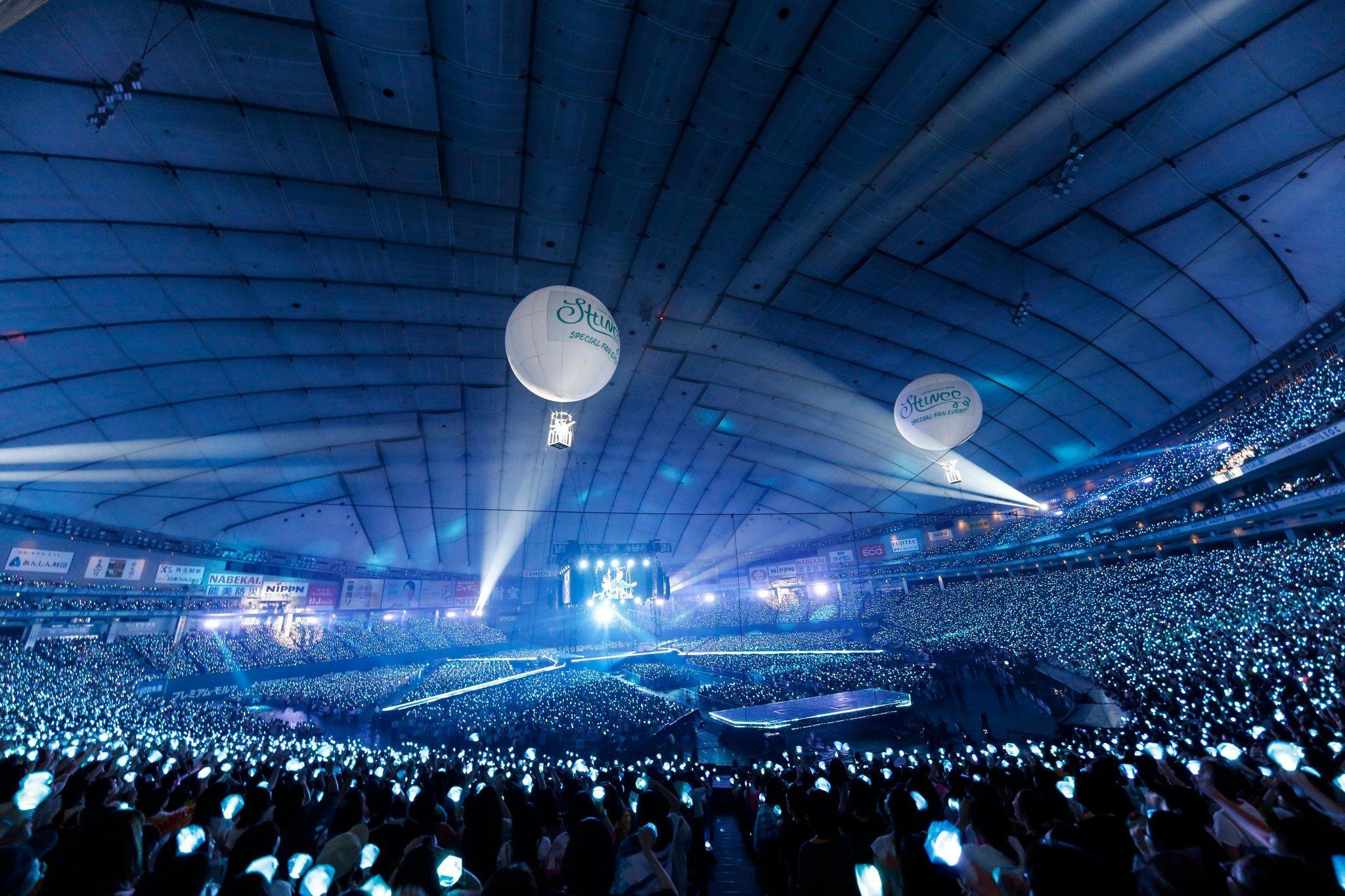 Buổi biểu diễn hoành tráng của SHINee tại Tokyo Dome (Ảnh: Internet)