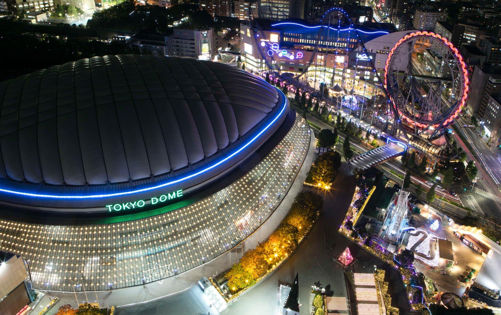 Sân vận động mái vòm Tokyo Dome tại Nhật Bản (Ảnh: Internet)